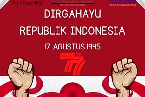 Selamat hari Raya Indonesia HUT 77