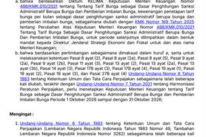 Peraturan – KMK 47 MK EF. 2 Tahun 2026