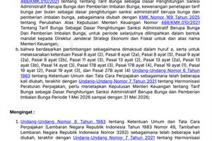 Pengumuman – KMK 19 MK EF.2 Tahun 2026