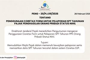 Summary - PENG-20/PJ.09/2026